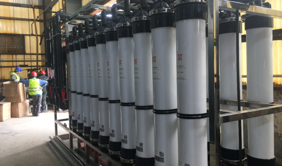 南通某化工廢水超濾膜案例