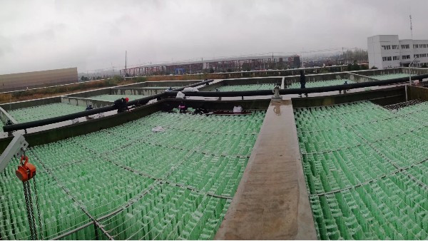 安慶某印染廢水預(yù)處理站填料案例